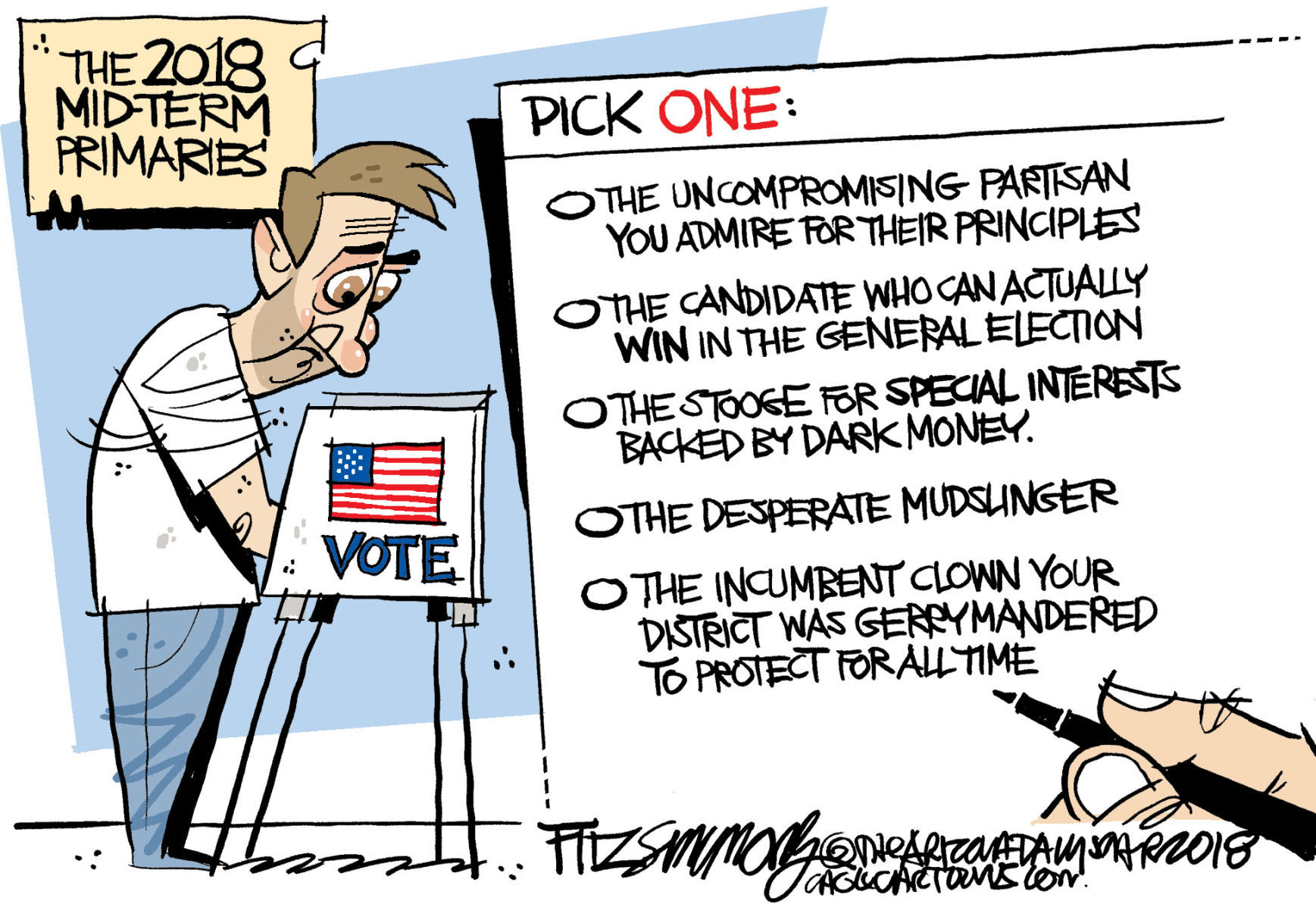 Daily Fitz Cartoon: Primary